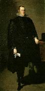 VELAZQUEZ, Diego Rodriguez de Silva y Philip IV  et painting